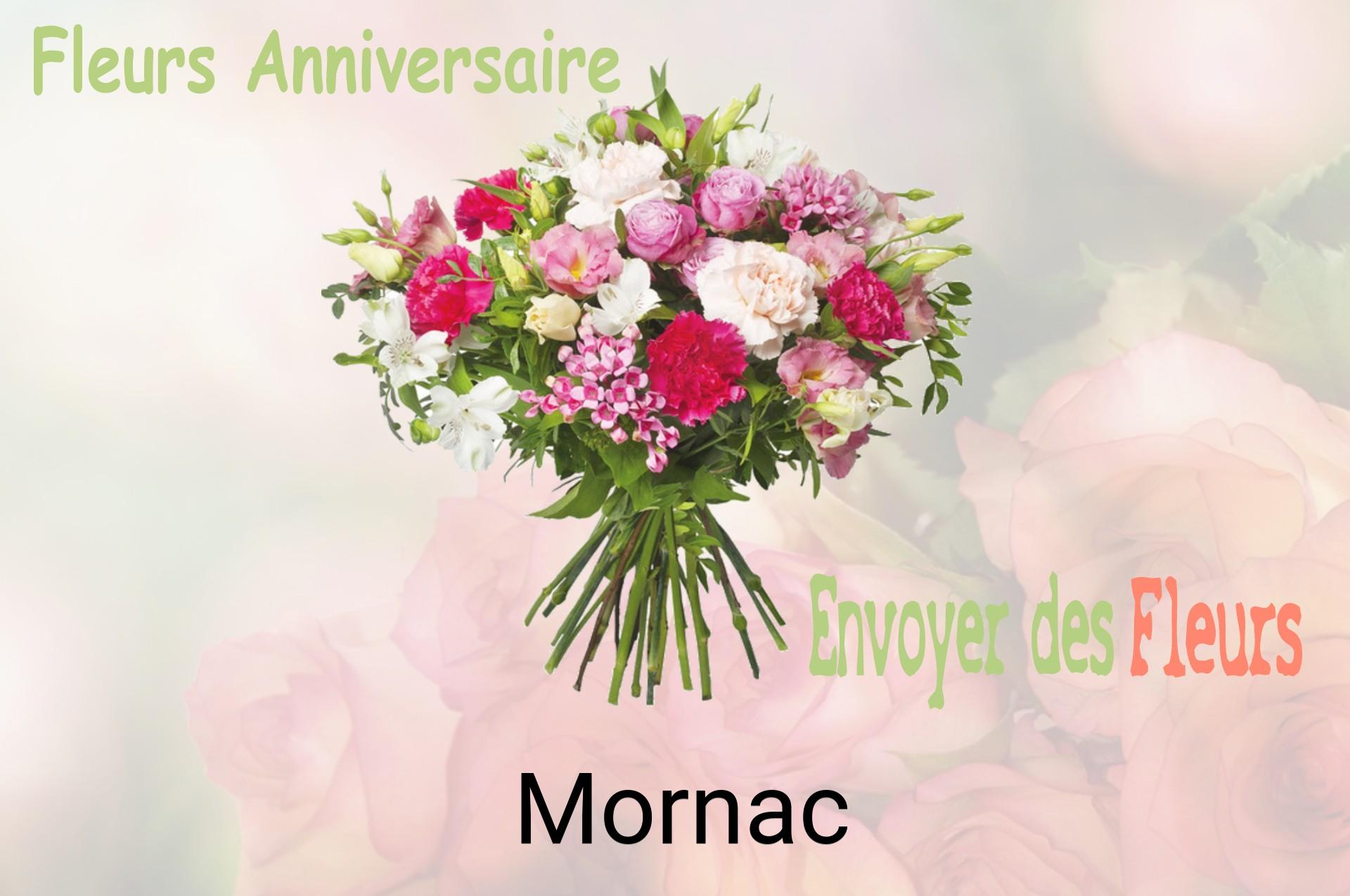 Bouquet de fleurs d’anniversaire livré à Mornac